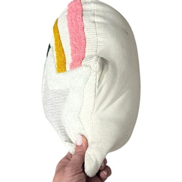 NWT Raj Rainbow Cloud Decorative Throw Pillow - Boho Kids Room Cushion - Picture 2 of 6